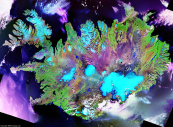 Iceland Satellite Image