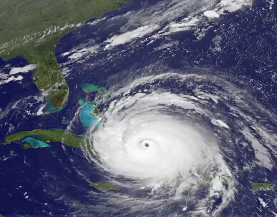 Huge Hurricane Irma swirls near Cuba and Florida