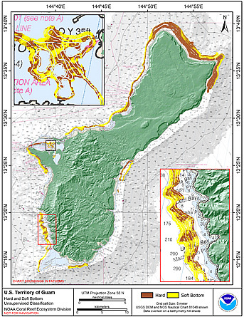 Image map of Guam substrate.