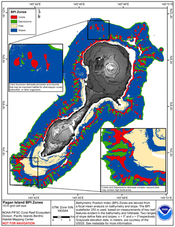 Image map of guam BPI Zones.
