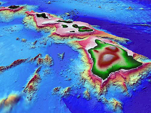 Images Of Hawaiian Islands. Main Hawaiian Islands data