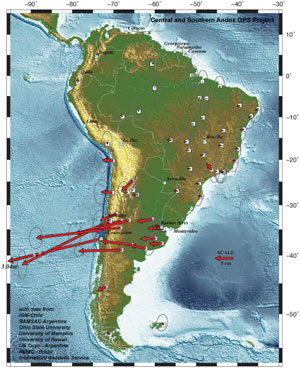 Chile EQ map graphic