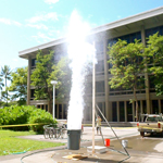 Photo of gas-driven explosion