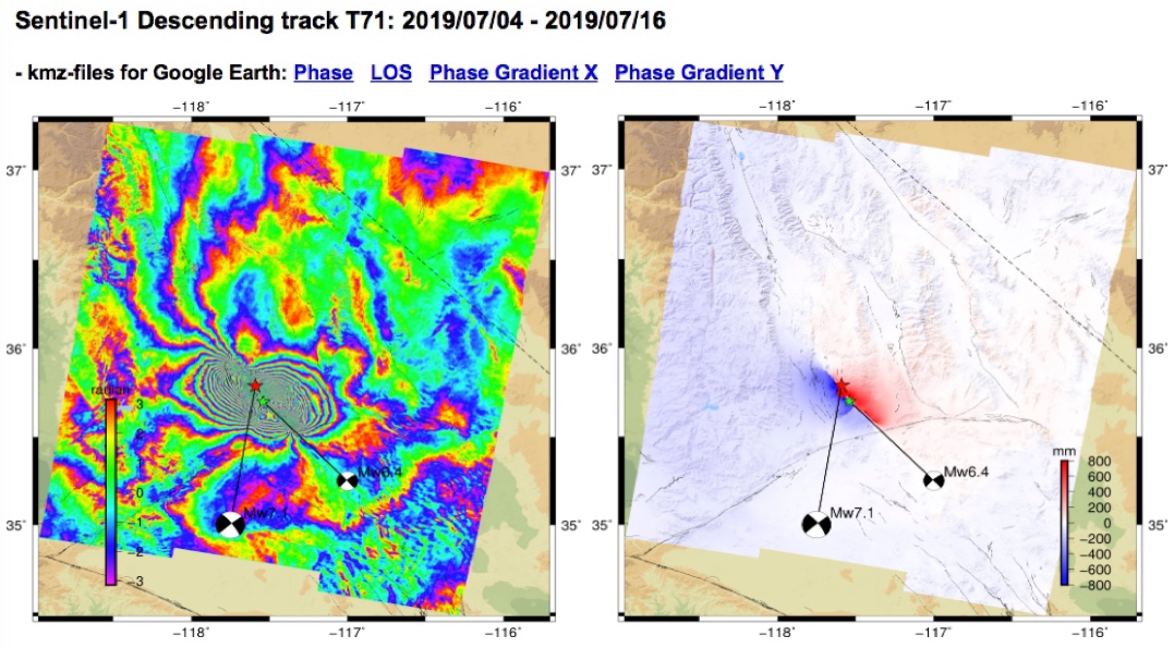 Ridgecrest Insar