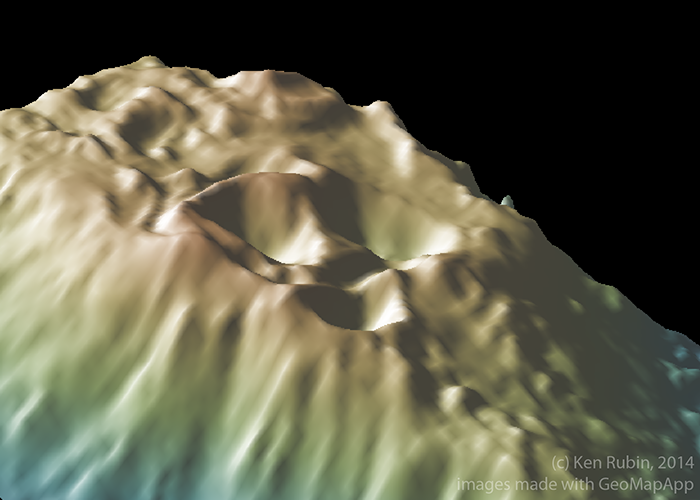 3d view of Loihi summit