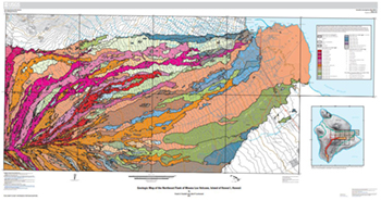 mauna loa eruptions map