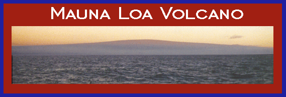 a view of Mauna Loa from sea looking north