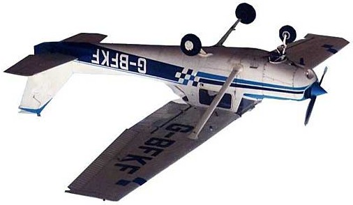 Historic photo: Cessna-152 in flight
