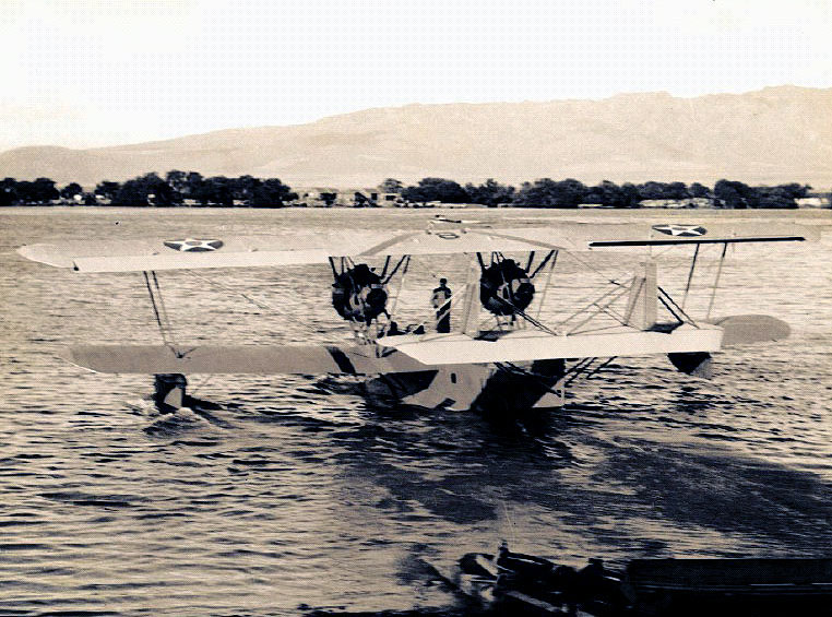 Historic photo: Keystone PK-1 1-8-8 in water