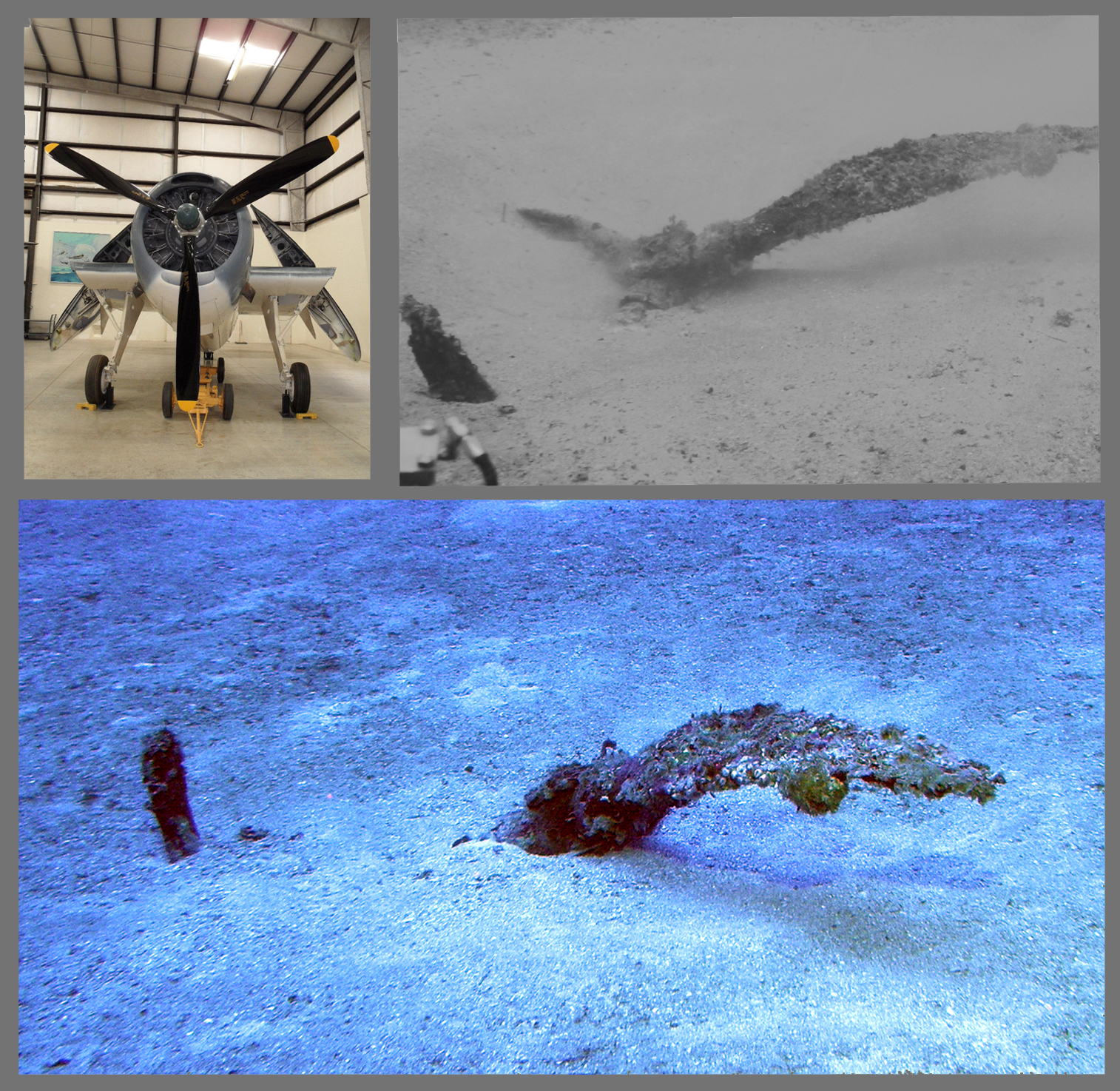 Composite: Unknown aircraft propeller