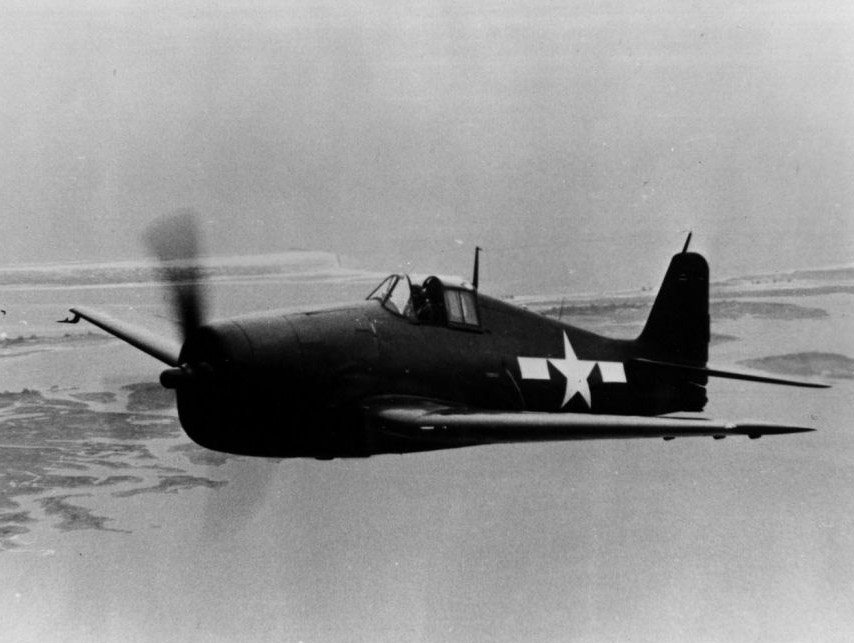 Historic photo: Hellcat in flight