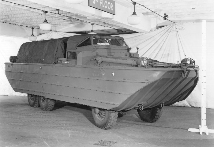 Historic photo: Duck amphibious vehicle