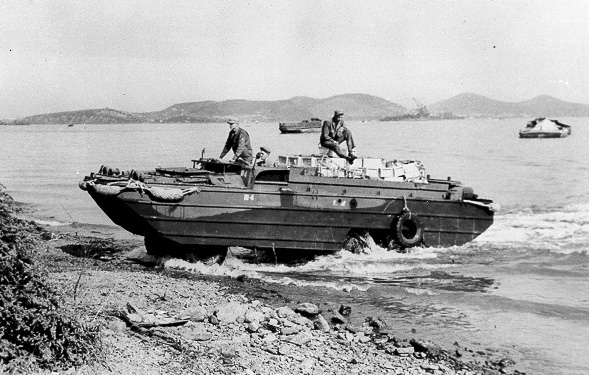 Historic photo: Duck amphibious vehicle
