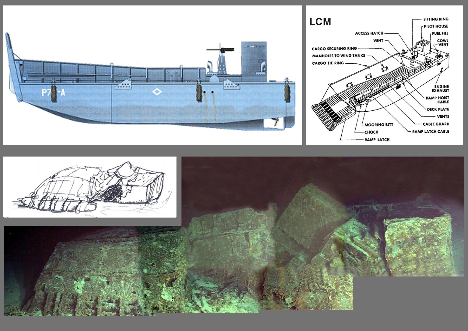 Composite: Mike boat landing craft