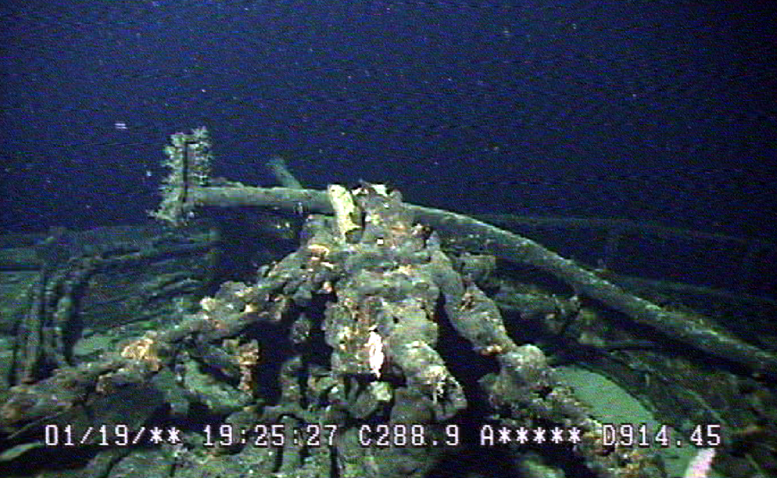 Survey: USS Chittenden county landing ship