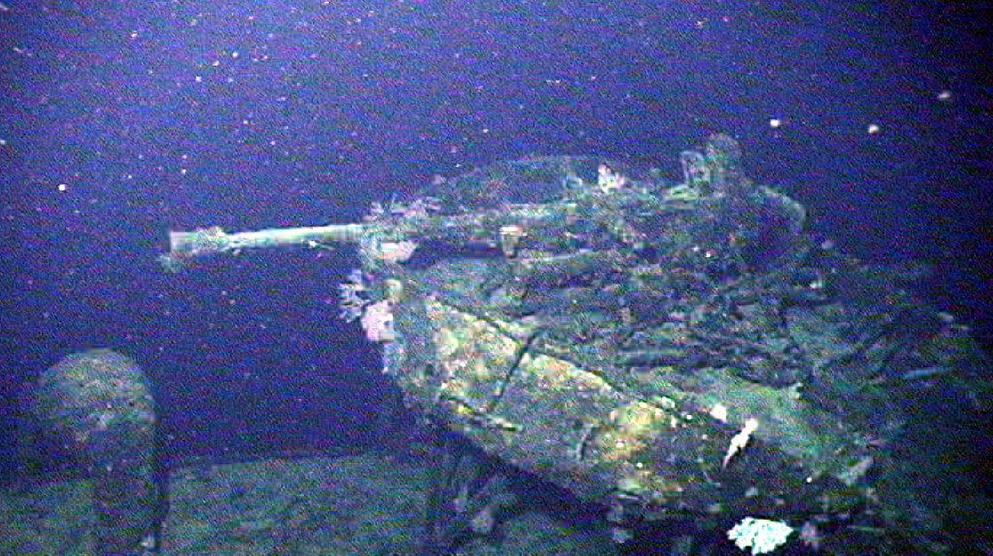 Survey: USS Chittenden county landing ship