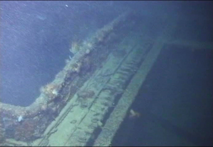 Survey: SS Helene edge of cargo hold