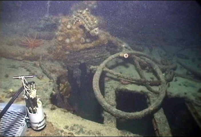 Survey: SS Helene foscole near bow