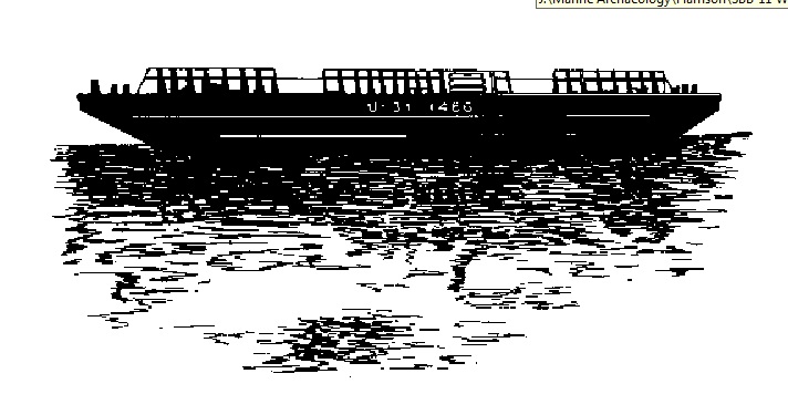 Pilot sketch: YC-641 barge