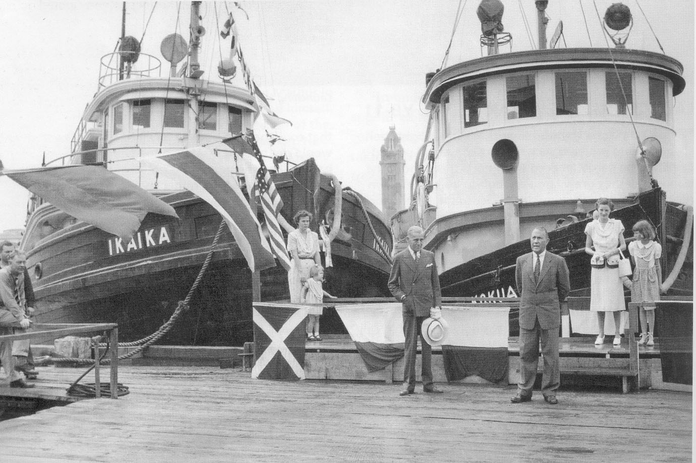 Historic photo: Ikaika christening May 1947