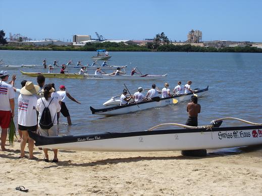 Historic photo: Lokahi outrigger