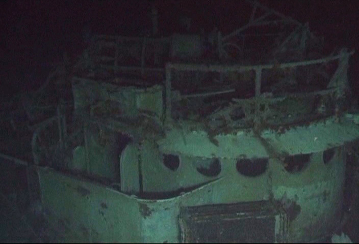 Survey: USS PC-594 patrol craft