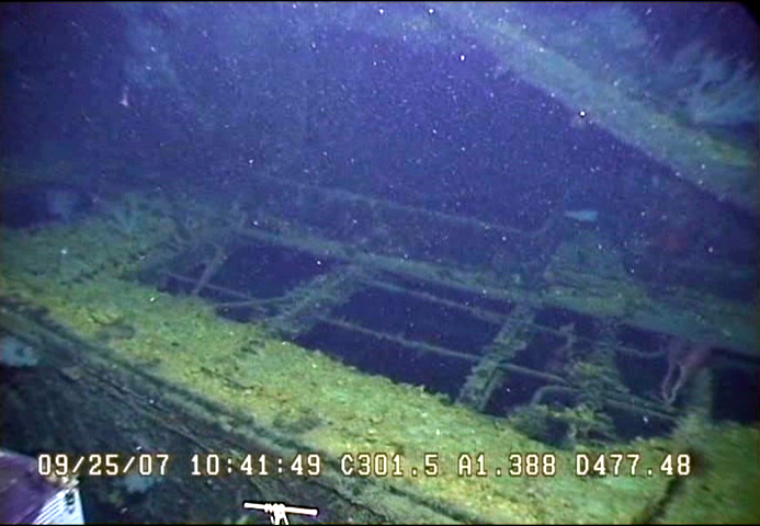 Survey: SS Mauna Kea ship