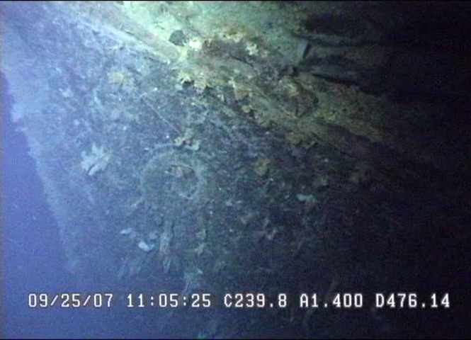 Survey: SS Mauna Kea ship