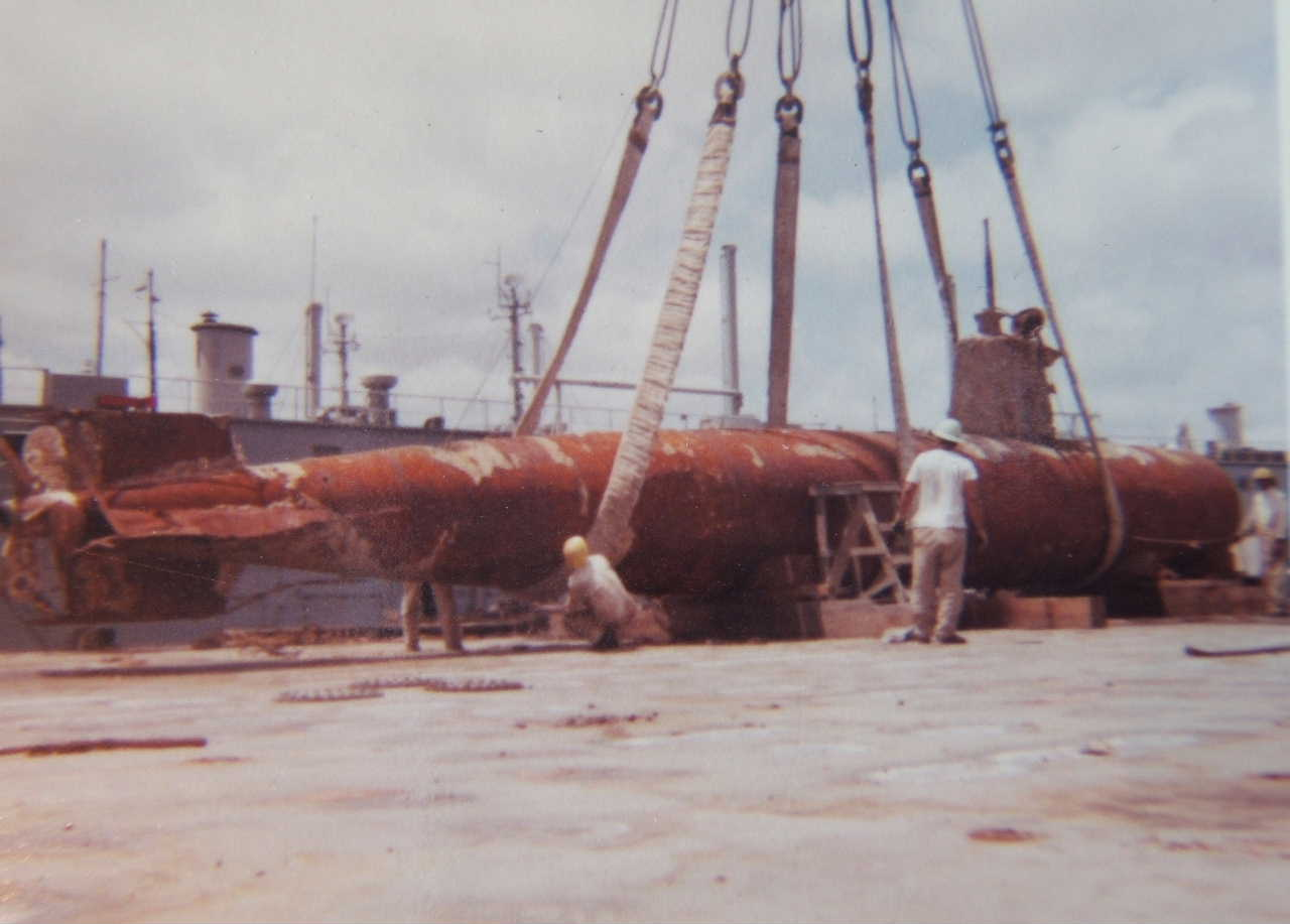 Historic photo: Keehi midget sub