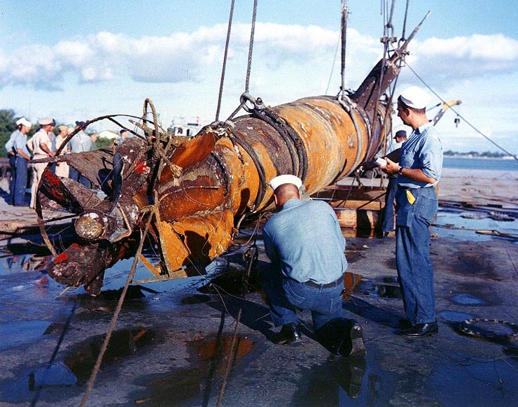 Historic photo: Keehi midget sub stern