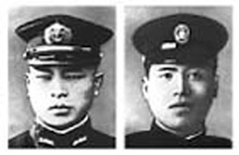 Historic photo: Shigemi Furno and Shigenori Yokoyama