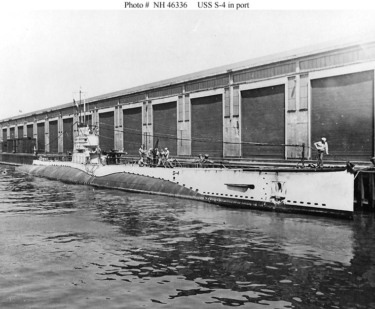 Historic photo: USS S-4