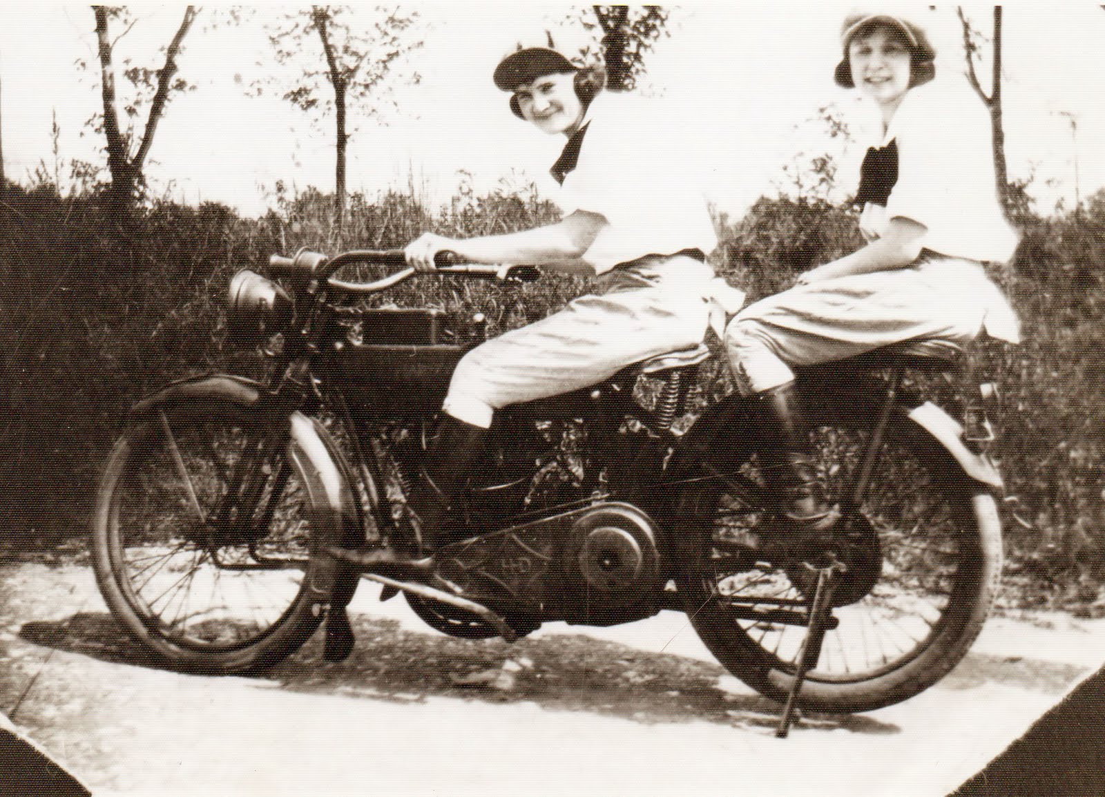 Historic photo: Harley Davidson 1922
