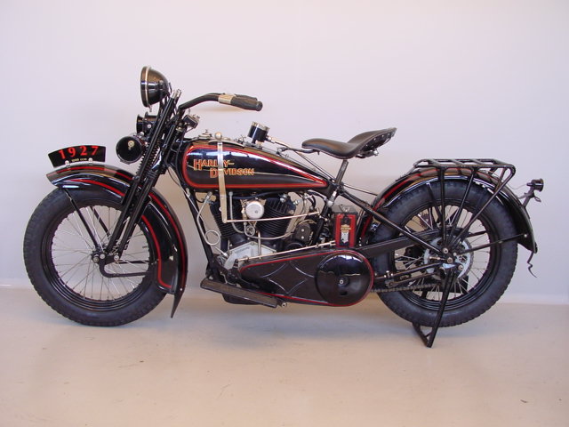 Historic photo: Harley Davidson 1927