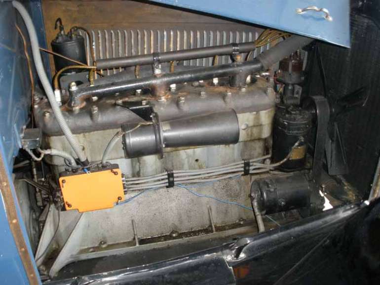 Historic photo: 1924 Stude El Spec blue