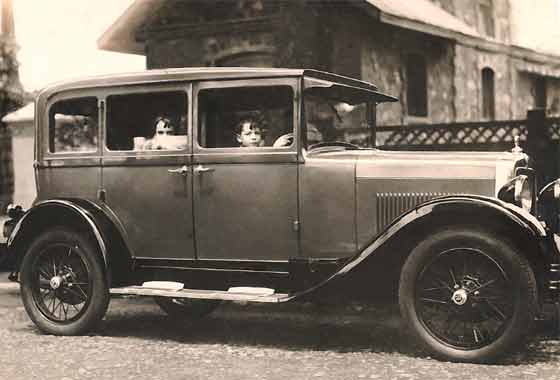 Historic photo: Erskine 6 sedan 1928