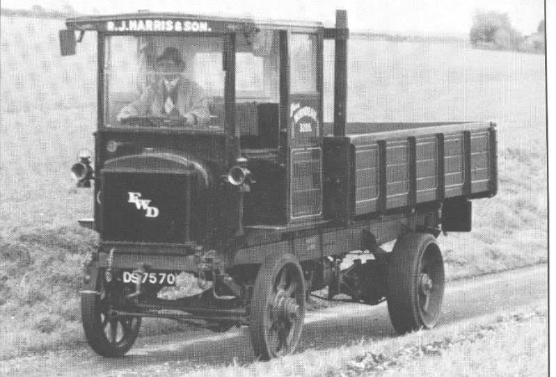 Historic photo: Early FWD truck