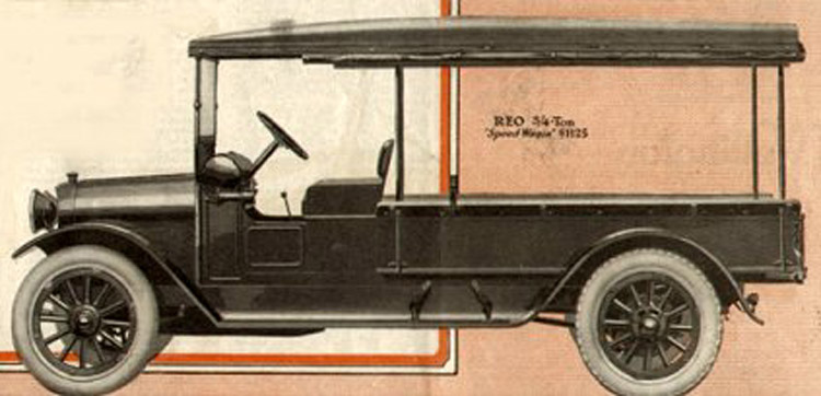 Article: 1917 REO Speedwagon advertisement