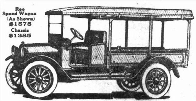 Article: 1920 REO Speedwagon advertisement