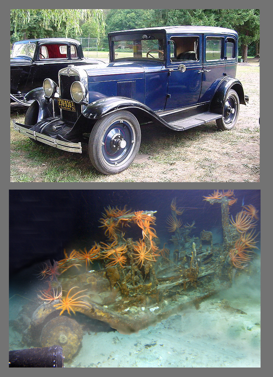 Composite: 1929-1930 Chevy sedan