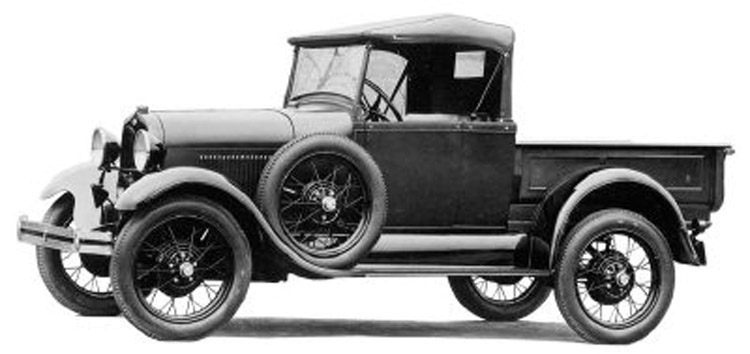 Historic photo: 1920-1929 Ford trucks