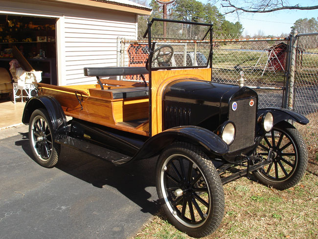 Historic photo: 1923 Ford model T express pickup