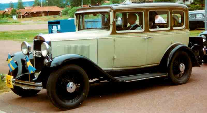 Historic photo: 1931 Chevrolet Independence AE 4 door sedan