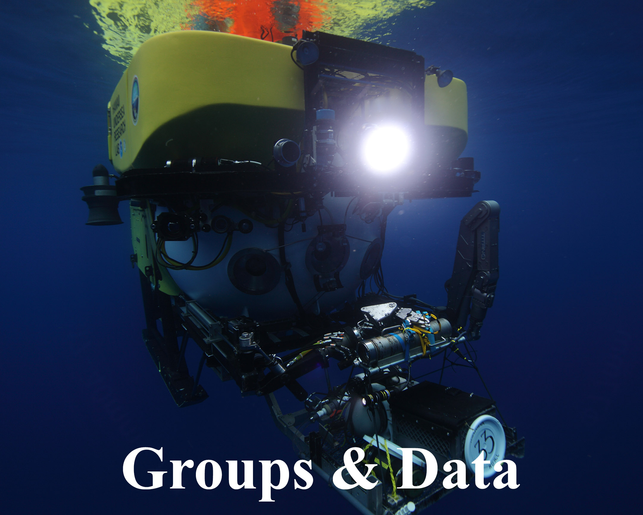 Marine Research Groups and Data