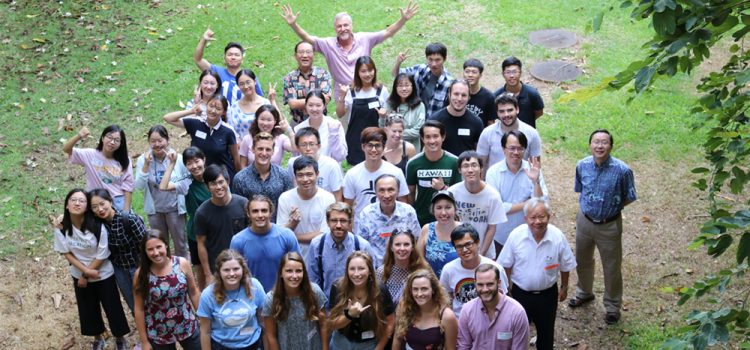 Group photo of ATMO students and faculty 2019