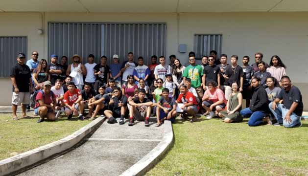 Saipan High School where fisheries seminar occurred