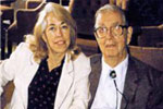 Freda Bullard and her father, Fred Mason Bullard