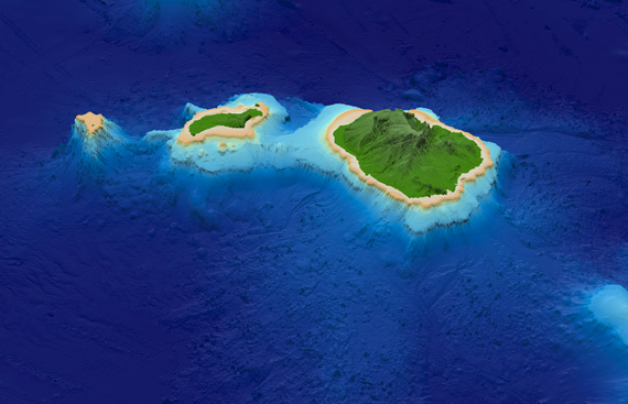 Kauai Niihau 3D