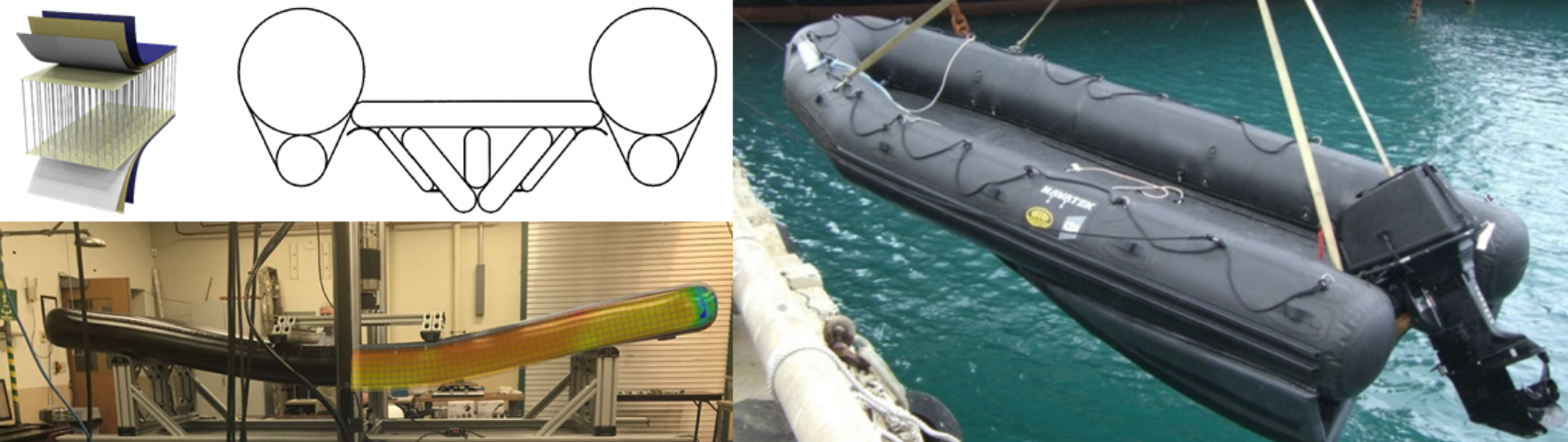 Navatek dropstitch hull design
