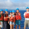 Kamehameha students at sea on Kilo Moana
